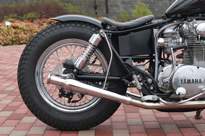 モーターガレージグッズの XS650 カスタムバイク集